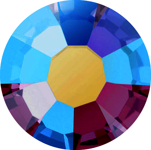 Amethyst AB Hot-fix Mini Bag