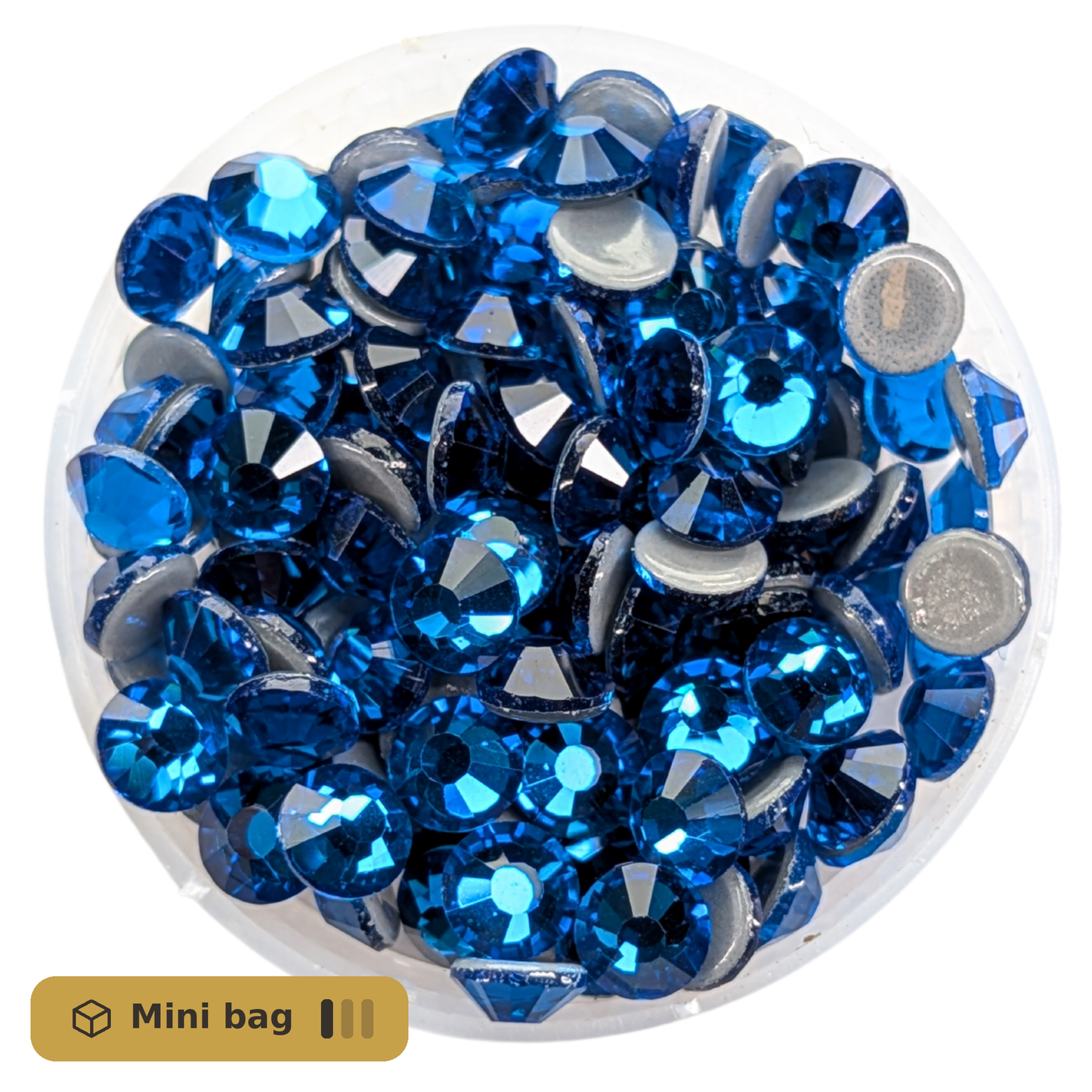 CrystAX Capri Blue Hot-fix Mini Bag
