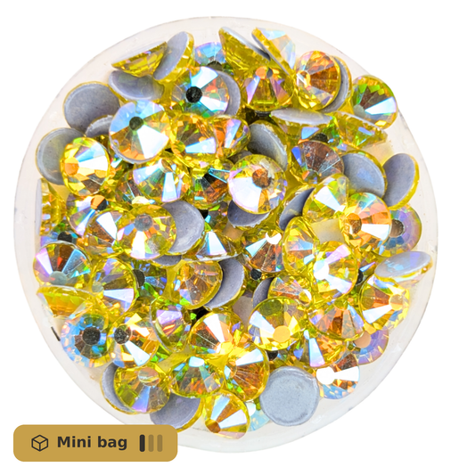 CrystAX Citrine AB Hot-fix Mini Bag