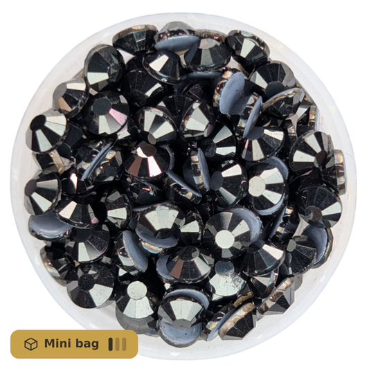 CrystAX Dark Hematite Hot-fix Mini Bag