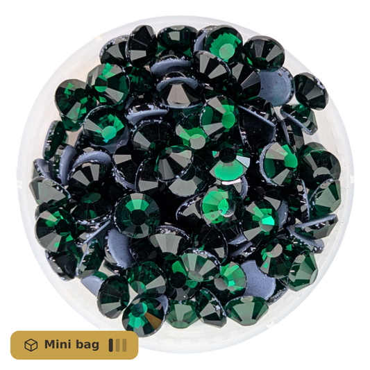 CrystAX Emerald Hot-fix Mini Bag