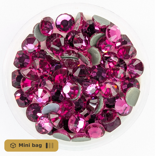 CrystAX Fuchsia Hot-fix Mini Bag