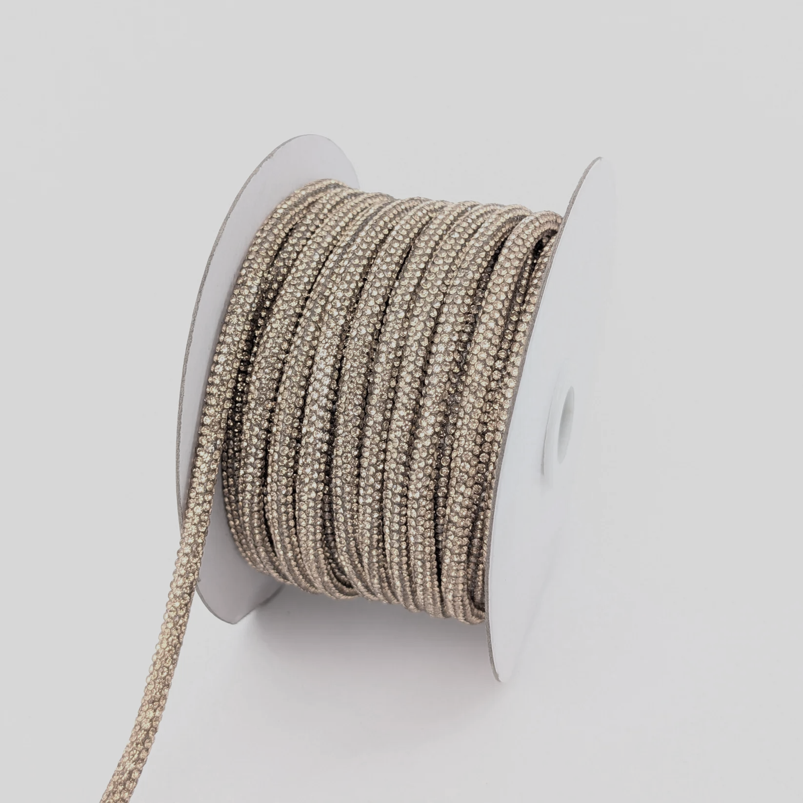 6MM Rhinestone Rope - Gold Shadow