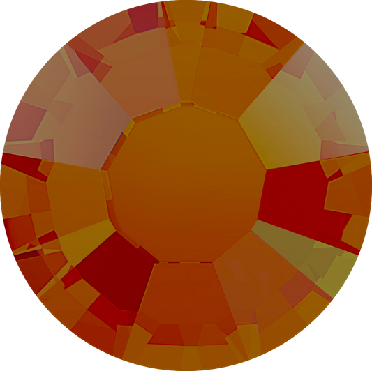 Gold orange AB Hot-fix Mini Bag