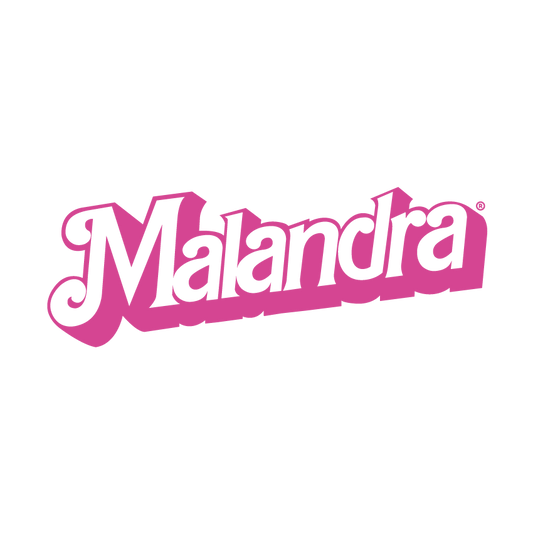 Malandra 9"W  | Crystal, Rose PInk
