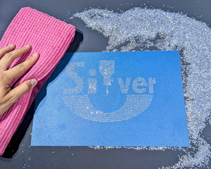 Custom Epoxy Template for Rhinestone Transfers