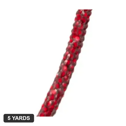 6MM Rhinestone Rope - Siam (Red) - 5 Yards