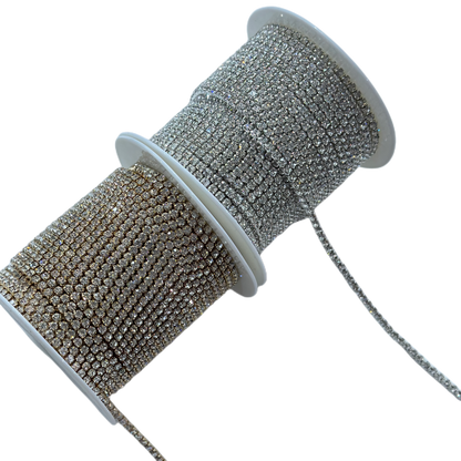 1 Line Rhinestone LA9400  trim by yard