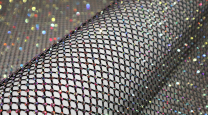 AF11-Strech Intense Rhinestone Fabric 30 cm x5 Meter / 11.8" x 196.8"