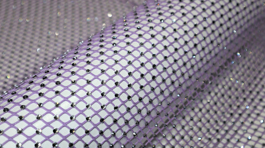 Rhinestone mesh fabric  (AF11-100*150cm)