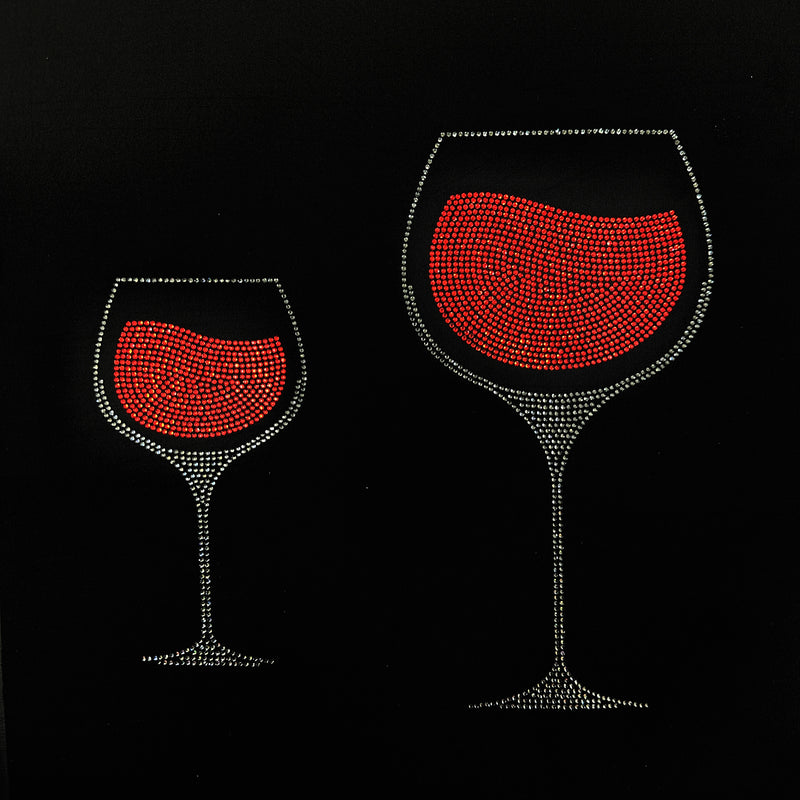 22043 Double Wine Glass