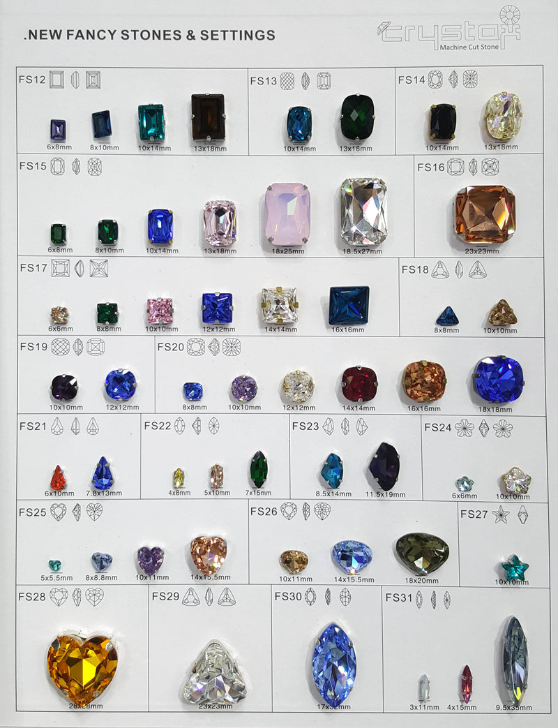 Fancy Stone Color Chart