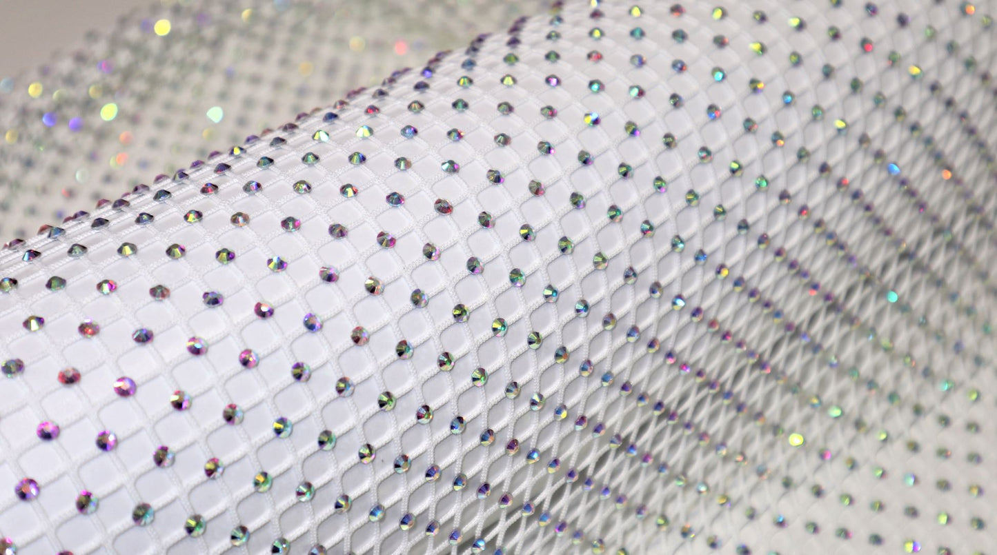 Rhinestone mesh fabric  (AF11-100*150cm)