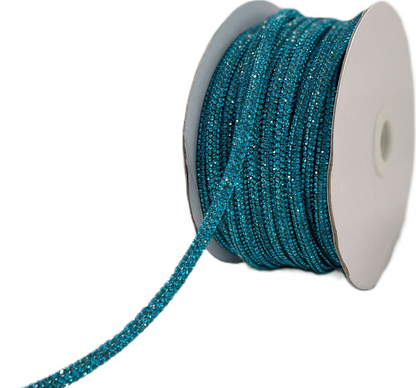 6MM Rhinestone Rope By Roll | 20 Yards