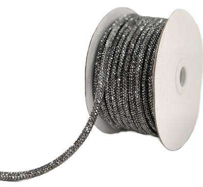 6MM Rhinestone Rope By Roll | 20 Yards