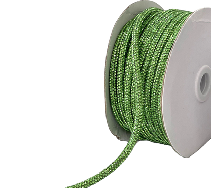 6MM Rhinestone Rope By Roll | 20 Yards
