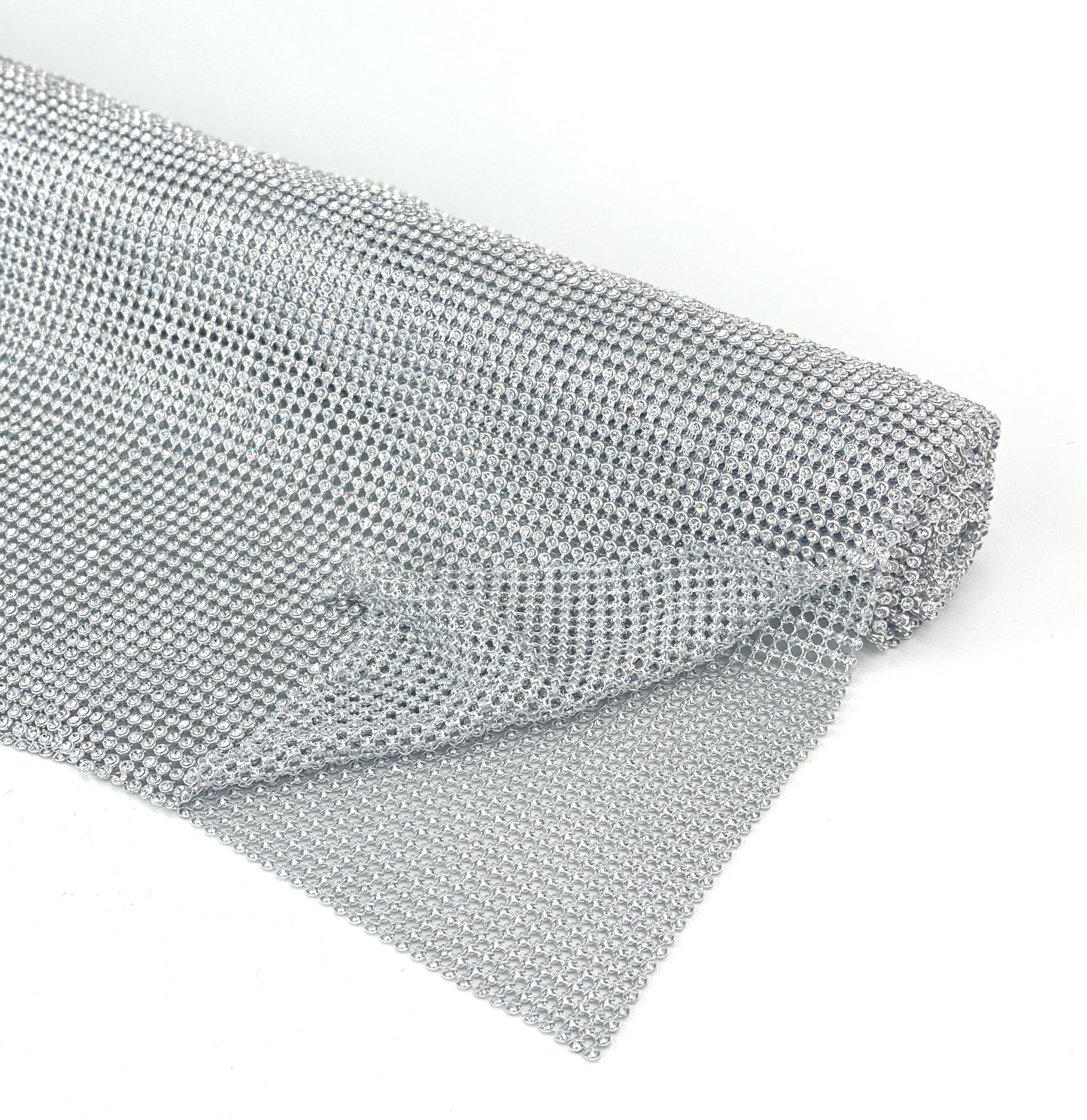 Crystal Rhinestone Metal Chainmail