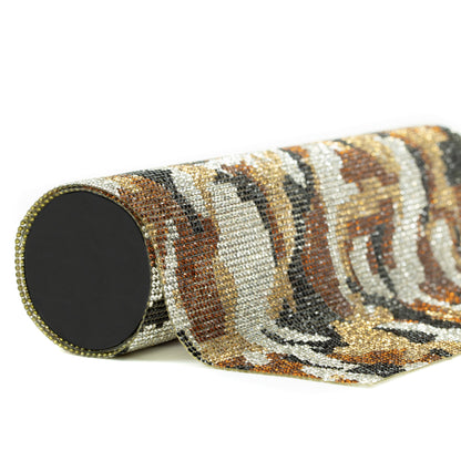 Hot-fix Camouflage Rhinestone Sheet 9 1/2 in x 15 1/2 in