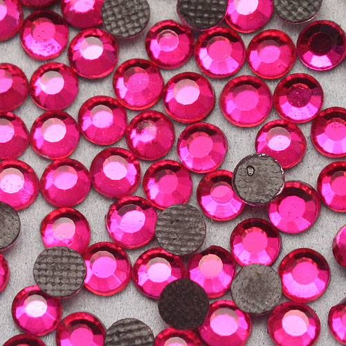 Fuchsia DF Hot-fix Rhinestones