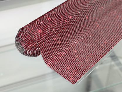 Hot-fix Aluminum-Based Rhinestone Roll 13 in  x 46 in (2MM)