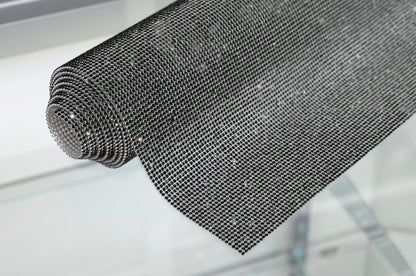 Hot-fix Aluminum-Based Rhinestone Roll 13 in  x 46 in (2MM)