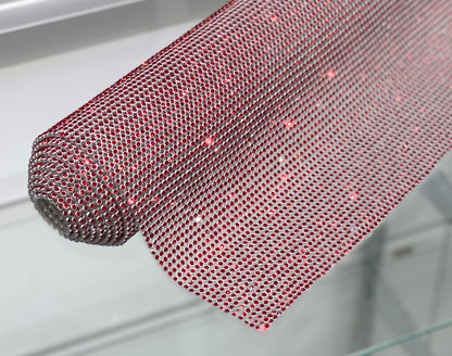 Hot-fix Aluminum-Based Rhinestone Roll 17 1/2  in x 46 in (3MM)