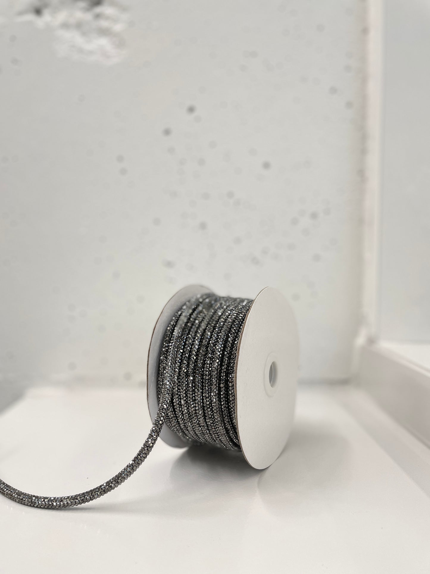 6MM Rhinestone Rope By Roll | 20 Yards