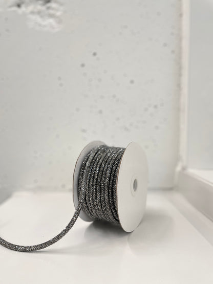 6MM Rhinestone Rope By Roll | 20 Yards