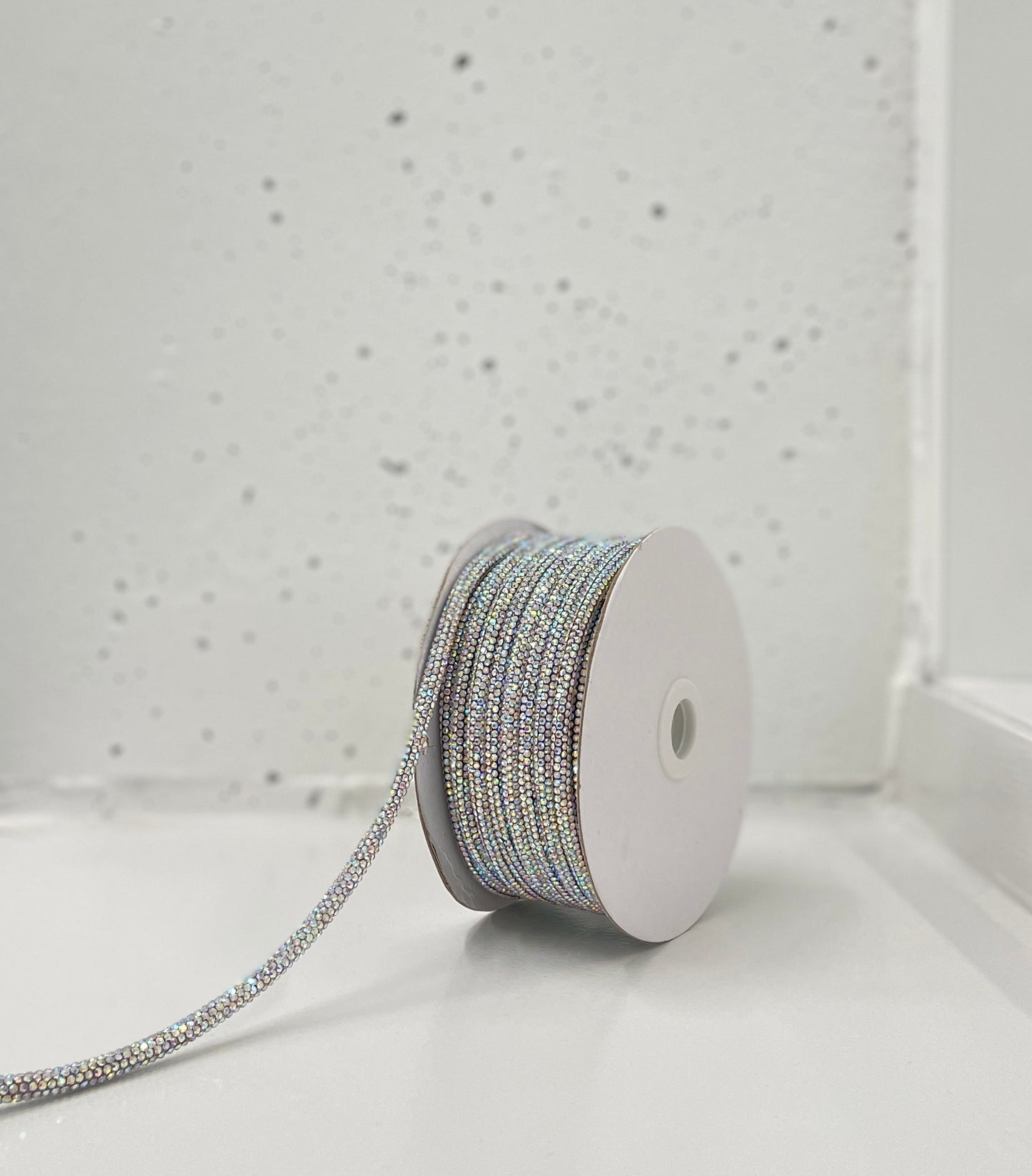 6MM Rhinestone Rope By Roll | 20 Yards