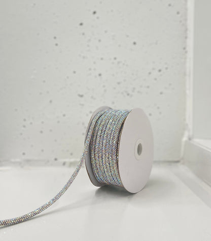 6MM Rhinestone Rope By Roll | 20 Yards