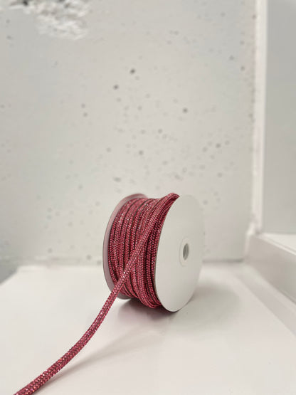 6MM Rhinestone Rope By Roll | 20 Yards