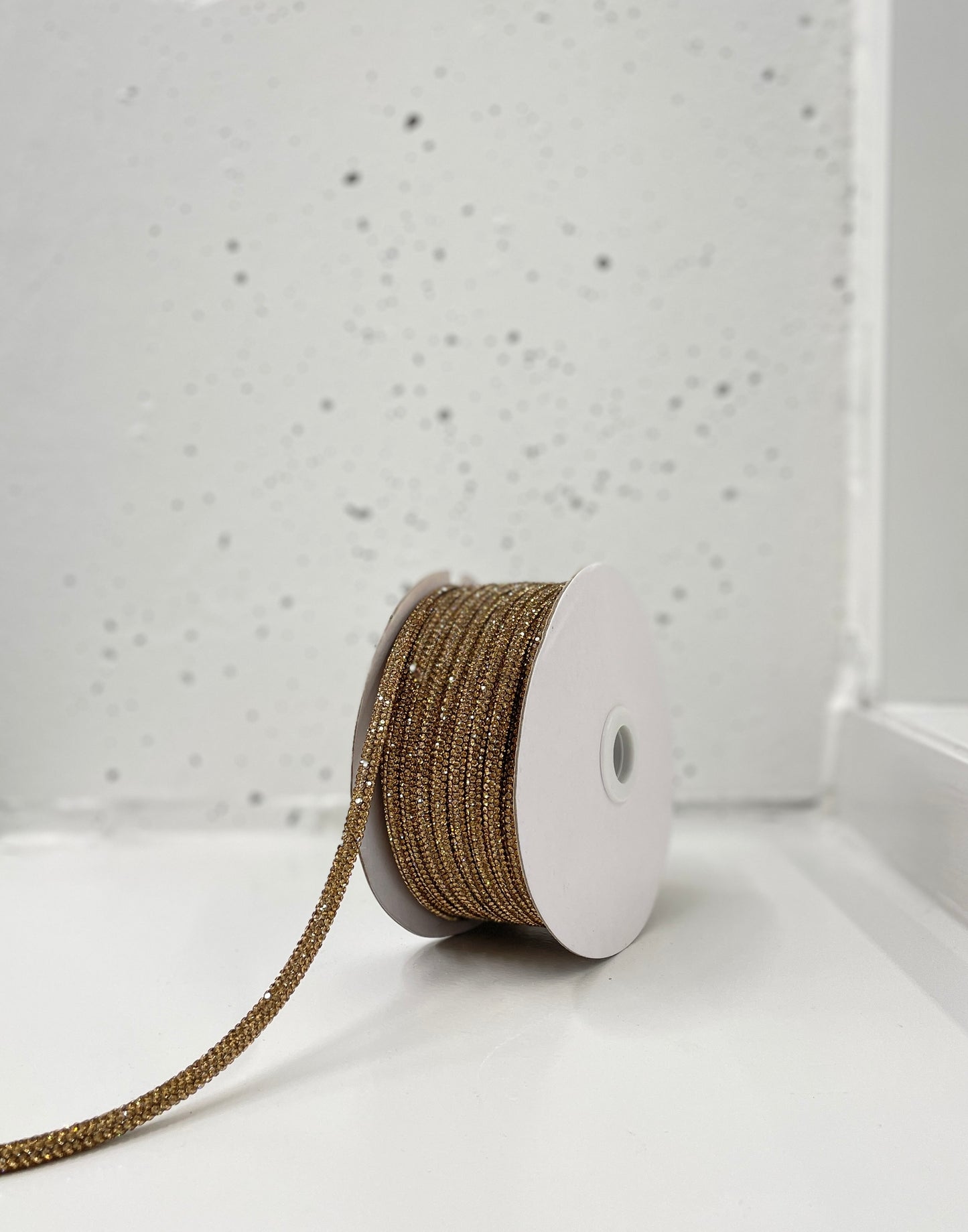 6MM Rhinestone Rope By Roll | 20 Yards