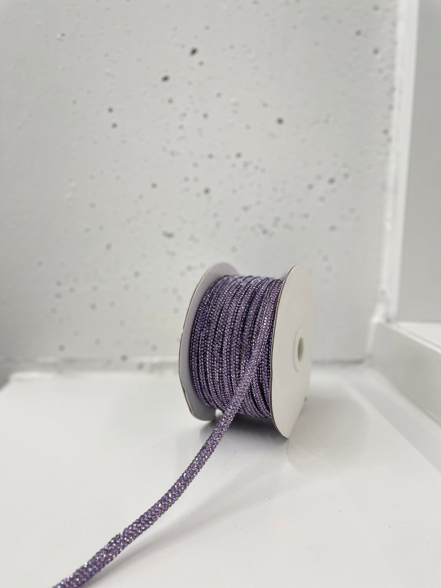 6MM Rhinestone Rope By Roll | 20 Yards