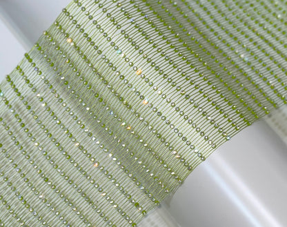 SS8 Rhinestone Fishnet fabric by roll