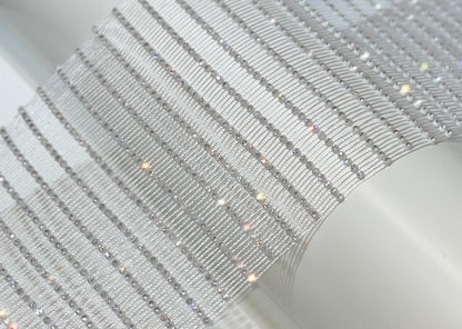 SS8 Rhinestone Fishnet fabric by roll