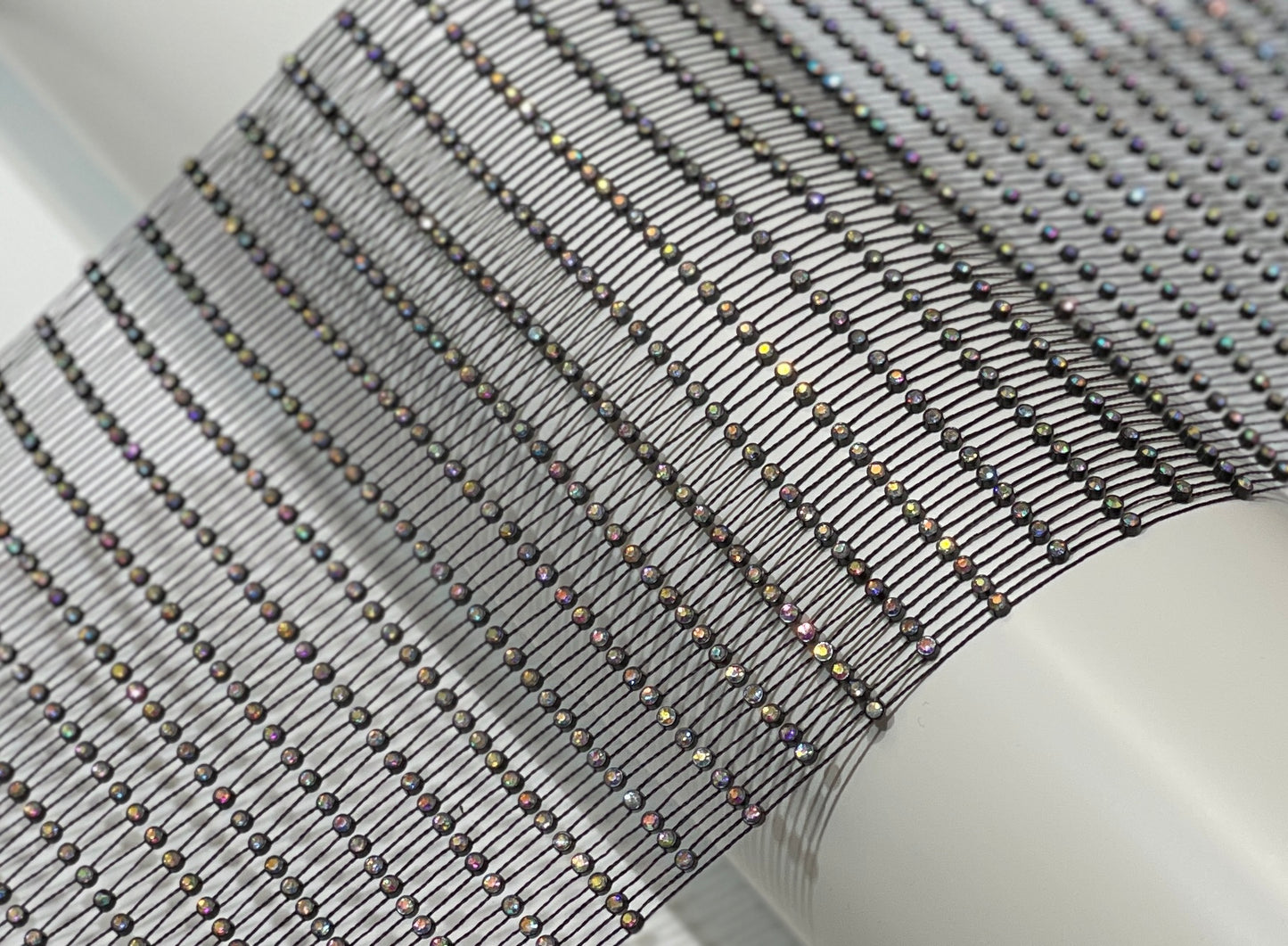 SS8 Rhinestone Fishnet fabric by roll