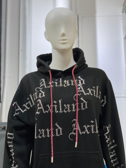 Rhinestone Hoodie String