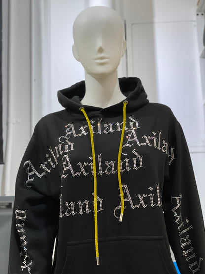 Rhinestone Hoodie String