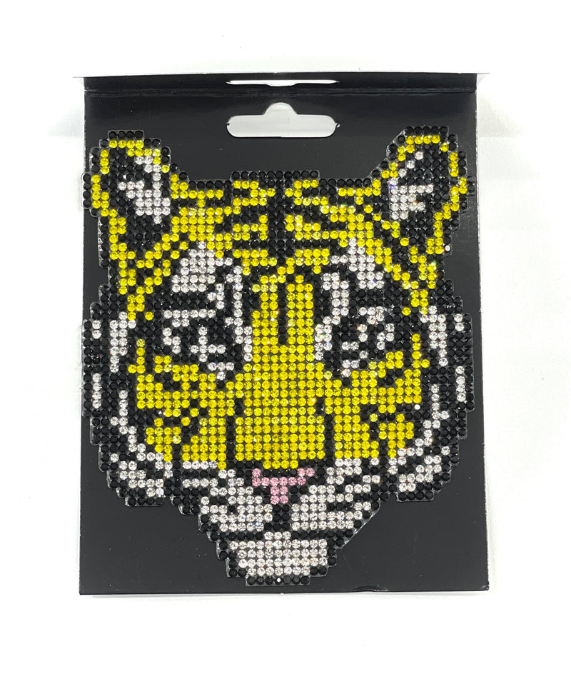 Yellow Tiger Patch 4"x5"