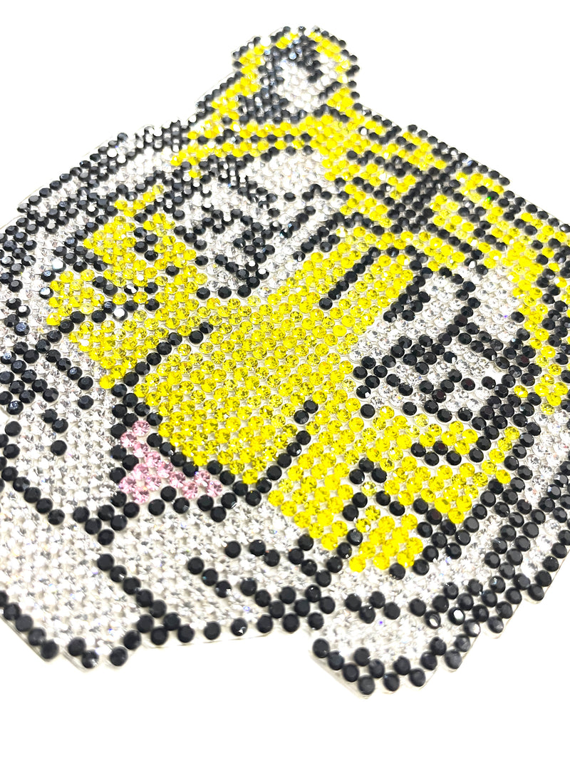 Yellow Tiger Patch 4"x5"