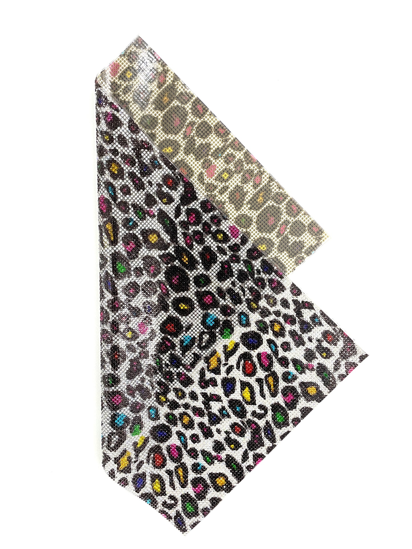 Hot-fix Animal Patterned Rhinestone Sheet 9.5 inch x 15.5 inch