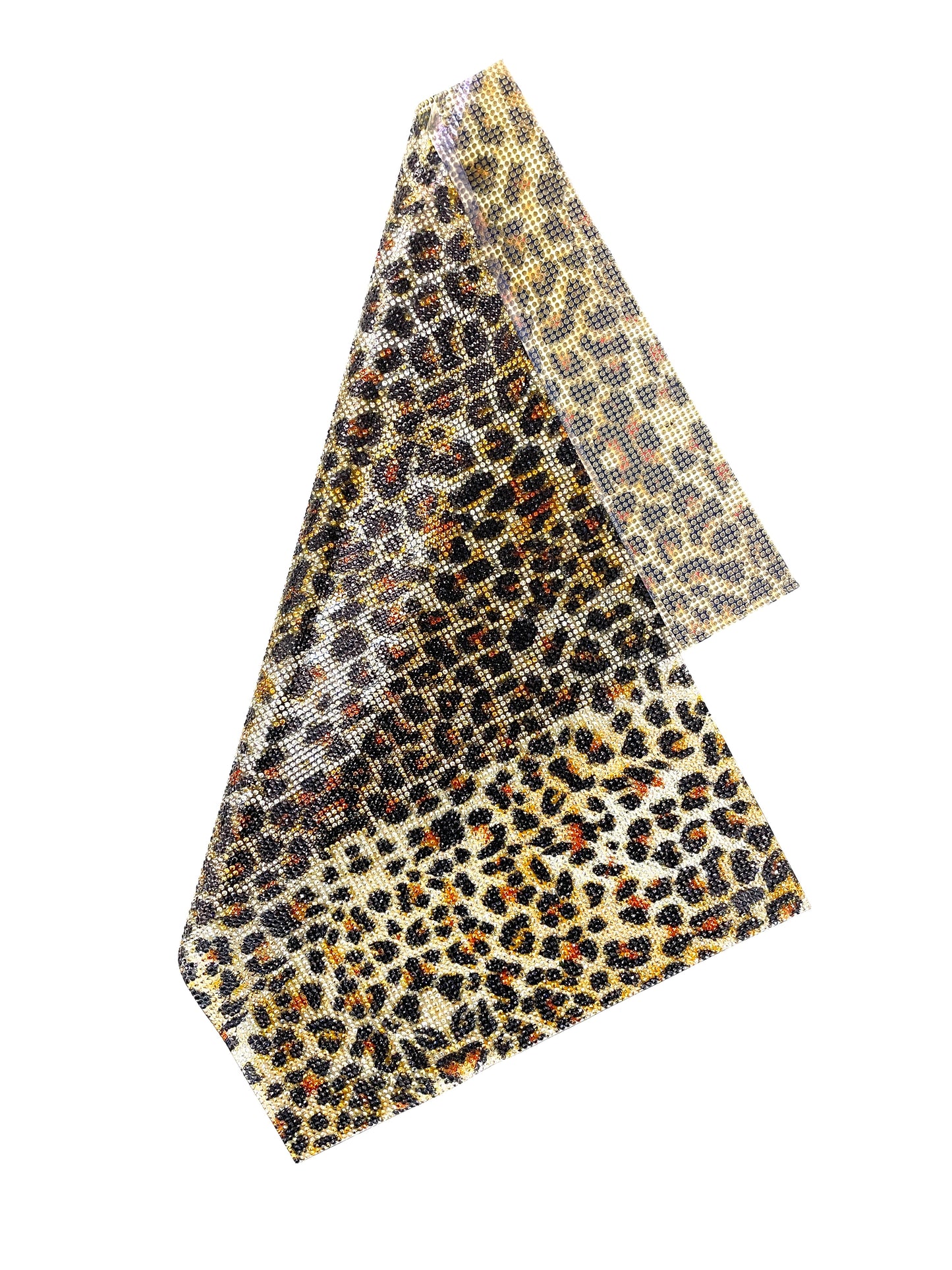 Hot-fix Animal Patterned Rhinestone Sheet 9.5 inch x 15.5 inch