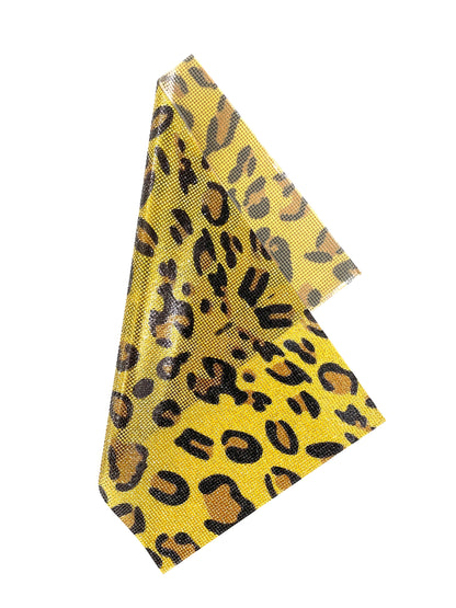 Hot-fix Animal Patterned Rhinestone Sheet 9.5 inch x 15.5 inch