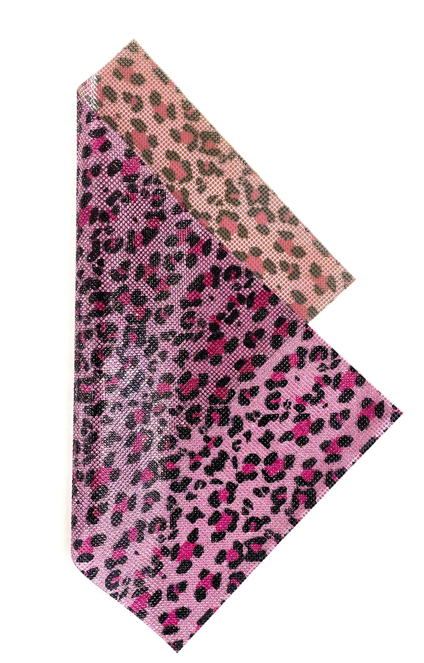 Hot-fix Animal Patterned Rhinestone Sheet 9.5 inch x 15.5 inch