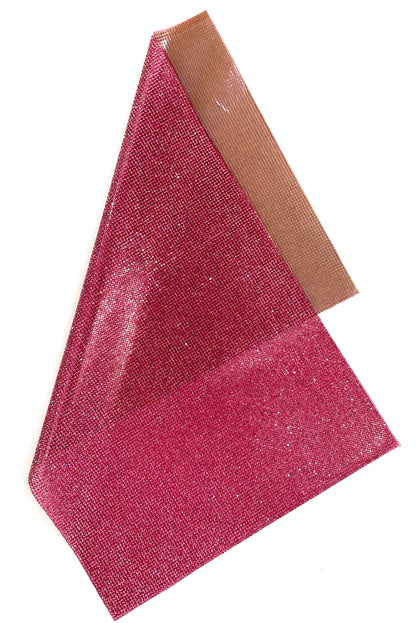 Solid Painted Hot-fix Rhinestone Sheet 9.5 inch x 15.5 inch