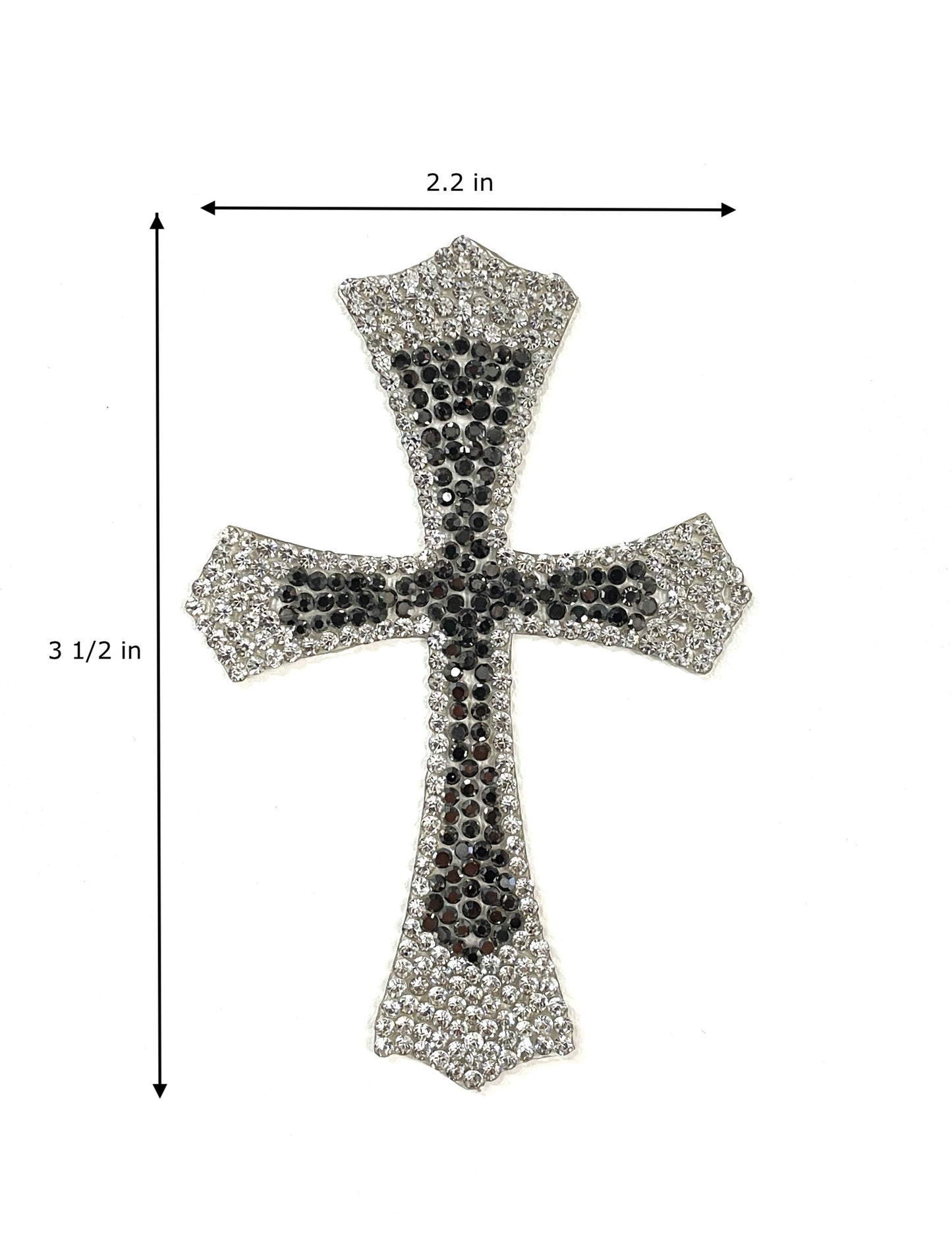 Cross iron on patches