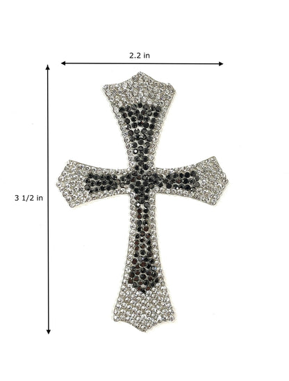 Cross iron on patches