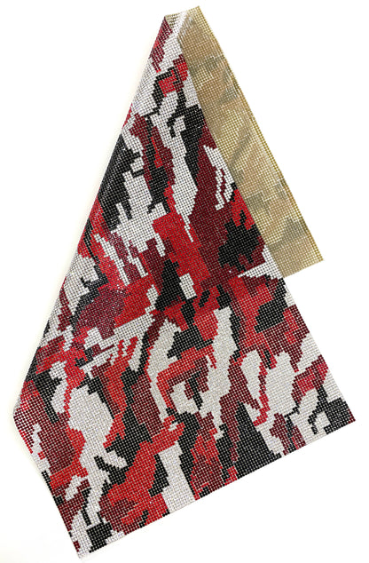 Hot-fix Camouflage Rhinestone Sheet 9 1/2 in x 15 1/2 in