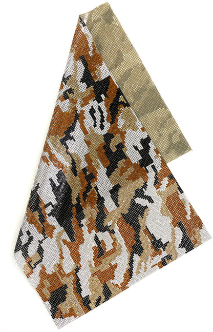 Hot-fix Camouflage Rhinestone Sheet 9 1/2 in x 15 1/2 in