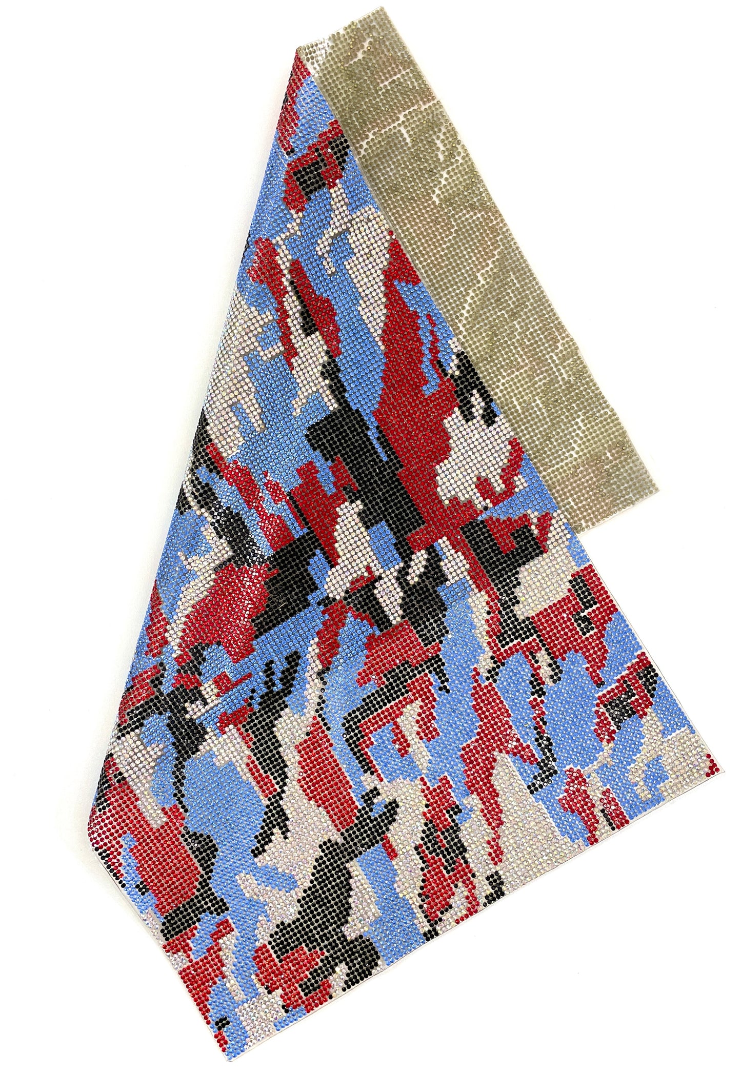 Hot-fix Camouflage Rhinestone Sheet 9 1/2 in x 15 1/2 in